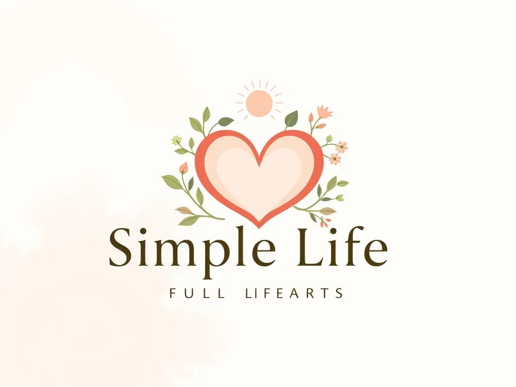 Embrace Simplicity, Nurture Love - SimpleLifeFullHearts.com logo